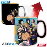 Cana termosensibila My Hero Academia Group 460 ml, Abysee Corp