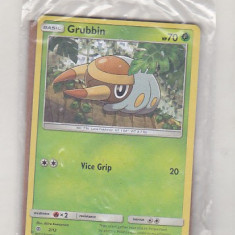 bnk crc Cartonas Pokemon McDonalds 2017 - Grubbin 2/12 sigilat