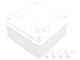 Carcasă universală ABS 100mm x 100mm x 50mm