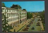 CPIB 23631 CARTE POSTALA - SIBIU. HOTEL &quot;BULEVARD&quot;, AUTOTURISM, CIRCULATA, 1974, STAMPILE, TIMBRU, Fotografie