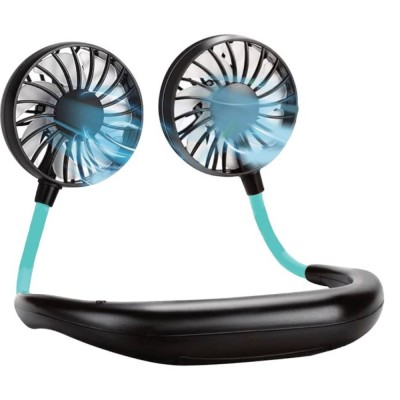 Ventilator dublu portabil, flexibil, 3 viteze foto