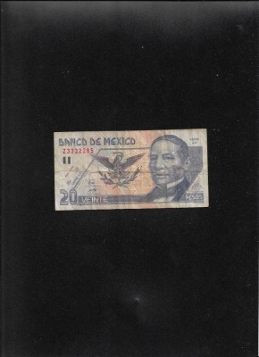 Mexic 20 pesos 1998 seria3332285 foto