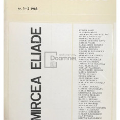 Alexandru Balaci (coord.) - Mircea Eliade - Caiete critice nr. 1-2 1988 (editia 1988)