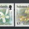 Solomon Islands 1993 Mi 826/27 MNH, nestampilat - Orhidee