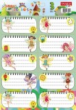 Set etichete școlare Tanex tls-819, Fairies. 30 buc/set