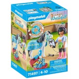Playmobil Horses of Waterfall - Terapeutul de cai