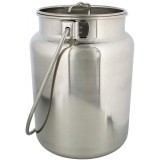 Cumpara ieftin Bidon din inox Grunberg 10l IRL100 cu capac si maner pentru lapte, miere sau
