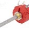 Potentiometru axial, linear, 10k&Omega;, 2W, AB Elektronik - 3114307999