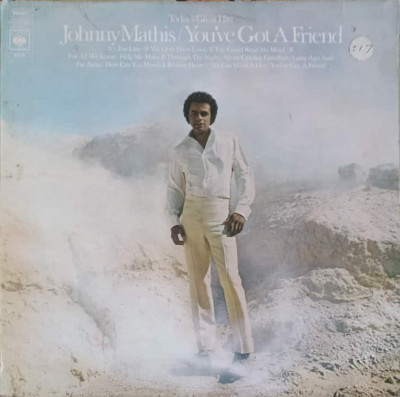 Disc vinil, LP. You&amp;#039;ve Got A Friend (Today&amp;#039;s Great Hits)-Johnny Mathis foto