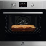 Cuptor electric incorporabil Electrolux EOF4P56X, SurroundCook, pirolitic, 9 functii, 72 l, ghidaj telescopic, Clasa A+, Inox