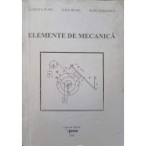 ELEMENTE DE MECANICA-LUMINITA BUDEI, RADU BUDEI, RADU ROMANICA-170288