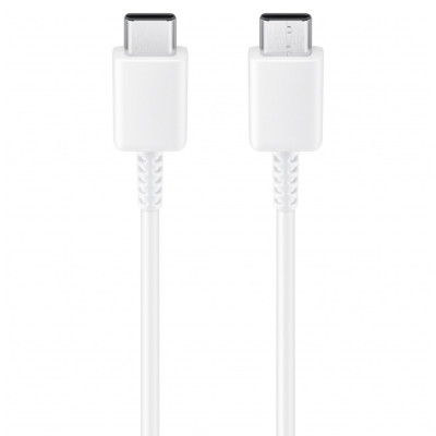 Samsung Cablu de date (EP-DW767JWE) USB-C to Type-C, Fast Charging, 25W, 1.8m Alb (Bulk Packing) foto