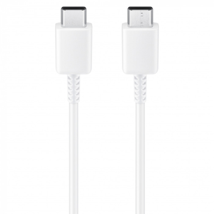 Samsung Cablu de date (EP-DW767JWE) USB-C to Type-C, Fast Charging, 25W, 1.8m Alb (Bulk Packing)