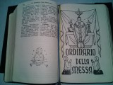 Carte veche religioasa 1963 LATINO-ITALIANA,MESSALE QUOTIDIANO,Cardinal GIACOMO