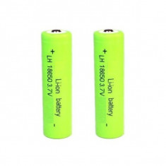 Set 2 Acumulatori 18650 3.7V 3400mAh cu Bulb+, OEM Calitatea I foto