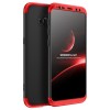 Husa Samsung Galaxy S8 Plus GloMax 360 Negru-Rosu, Rezistenta la Socuri, Praf si Zgarieturi, Carcasa Protectie