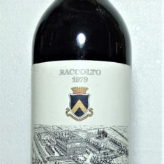 B3-VIN ROSU ANGORIS, ISONZO, CABERNET, DOC,- recoltare 1979 CL 75 gr 12