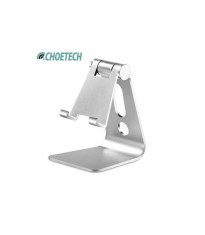 Suport reglabil de birou pentru telefon Choetech CP00032 argintiu foto