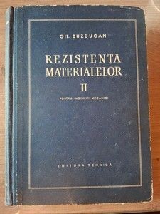 Rezistenta materialelor vol 2- Gh. Buzdugan foto
