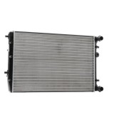 Radiator Skoda Fabia 07, motor: 1.0, 1.2, 1.4, 1.9 SDI, 1.9 TDI, intrare/iesire conectare rapida, 635x415x23, Valeo, Aluminiu/ Plastic etansat