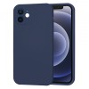 Husa pentru Apple iPhone 12, Techsuit, SoftFlex, Bleumarin