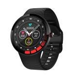 Ceas Smartwatch XK Fitness E3 cu Moduri sportive, Functii sanatate, Pedometru, Calorii, Distanta, Negru