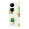 Husa compatibila cu Huawei Nova Y70 model Cactus in bloom, Silicon, TPU, Viceversa