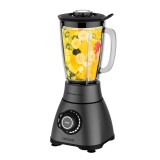 Blender Cecotec Power Black Titanium Smart, 1800 W, 1.8 l, 22000 RPM, 3 programe, 9 viteze, bol sticla, filtru suc