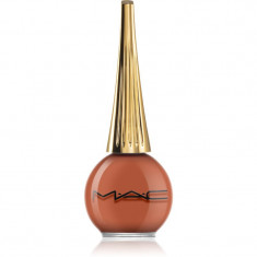 MAC Cosmetics Nail Lacquer Aute Cuture Starring Rosalía lac de unghii culoare Chocolate Amargo 13 ml