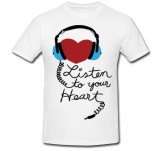 Cumpara ieftin Tricou &quot; Listen yo your heart &quot;