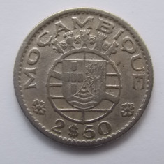 2.5 ESCUDOS 1953 MOZAMBIC