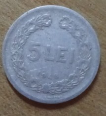 MNDRO20 monede Romania 5 lei 1948