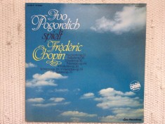 Ivo Pogorelich plays Frederic Chopin dublu disc vinyl 2 lp muzica clasica romantica sonocord germany 1985 NM/VG++