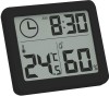 Mini Statie Meteo MRG M-364, Pentru interior, Termometru, Higrometru, Negru C364