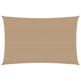 Cumpara ieftin Parasolar, gri taupe, 3x5 m, HDPE, 160 g/m&sup2;