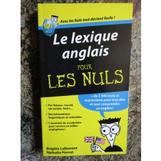 Le lexique anglais pour les nuls - Brigitte Lallement