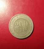 BRAZILIA 200 REIS 1889