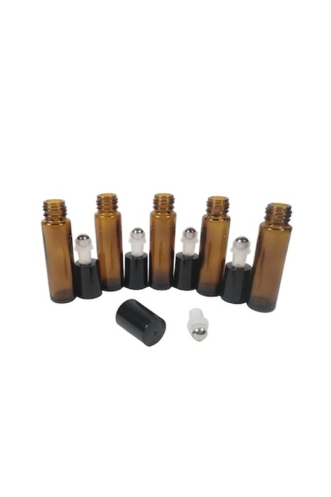Set 5 recipiente Aromatools Roll-On sticlă maro 10ml