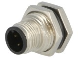 Conector M12 soclu PIN 4 tată A-DeviceNet CANopen 250V