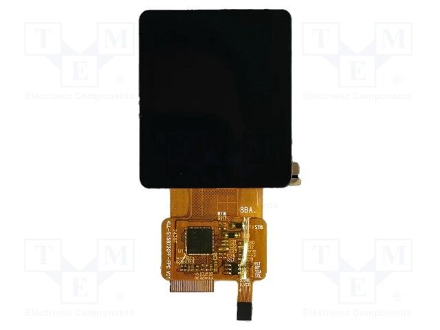 Afișaj TFT 1,54&quot; 240x240 LED Riverdi capacitiv 8MB FLASH
