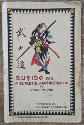 Busido sau sufletul japonezului - Inazo Nitobe foto