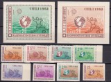 Albania 1962 sport fotbal MI 673-681 + 2 bl. 11, 12 MNH