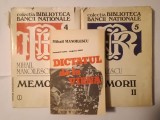 Mihail Manoilescu - Memorii (2 vol.; ed. Valeriu Dinu) + Dictatul de la Viena (memorii iulie - august 1940)