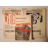 Mihail Manoilescu - Memorii (2 vol.; ed. Valeriu Dinu) + Dictatul de la Viena (memorii iulie - august 1940)