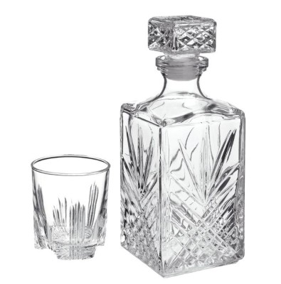 Set whisky Bormioli Selecta, 7 piese din sticla foto