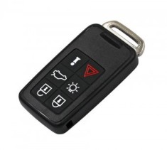 Cheie auto completa compatibila Volvo XC60 S60 S60L V40 V60 S80 XC70 6 butoane Keyless-Go 434 MHz PCF7945
