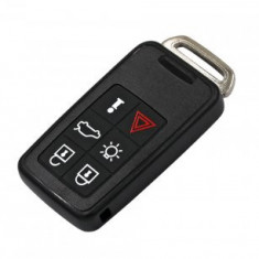 Cheie auto completa compatibila Volvo XC60 XC90 S90 S60 6 butoane Keyless-Go 434 MHz PCF7945