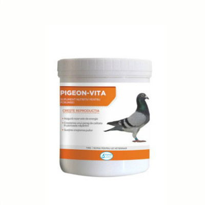 Supliment nutritiv pentru porumbei Pigeon-Vita, Pasteur, 1 kg foto