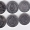 INSULELE CARAIBE DE EST █ SET COMPLET DE MONEDE █ 1+2+5+10+25C+1$ 2009-2013 UNC
