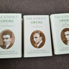 Nae Ionescu – Opere 1, 2, 3 (ed. de lux, Academia Romana, 3 vol.in tipla